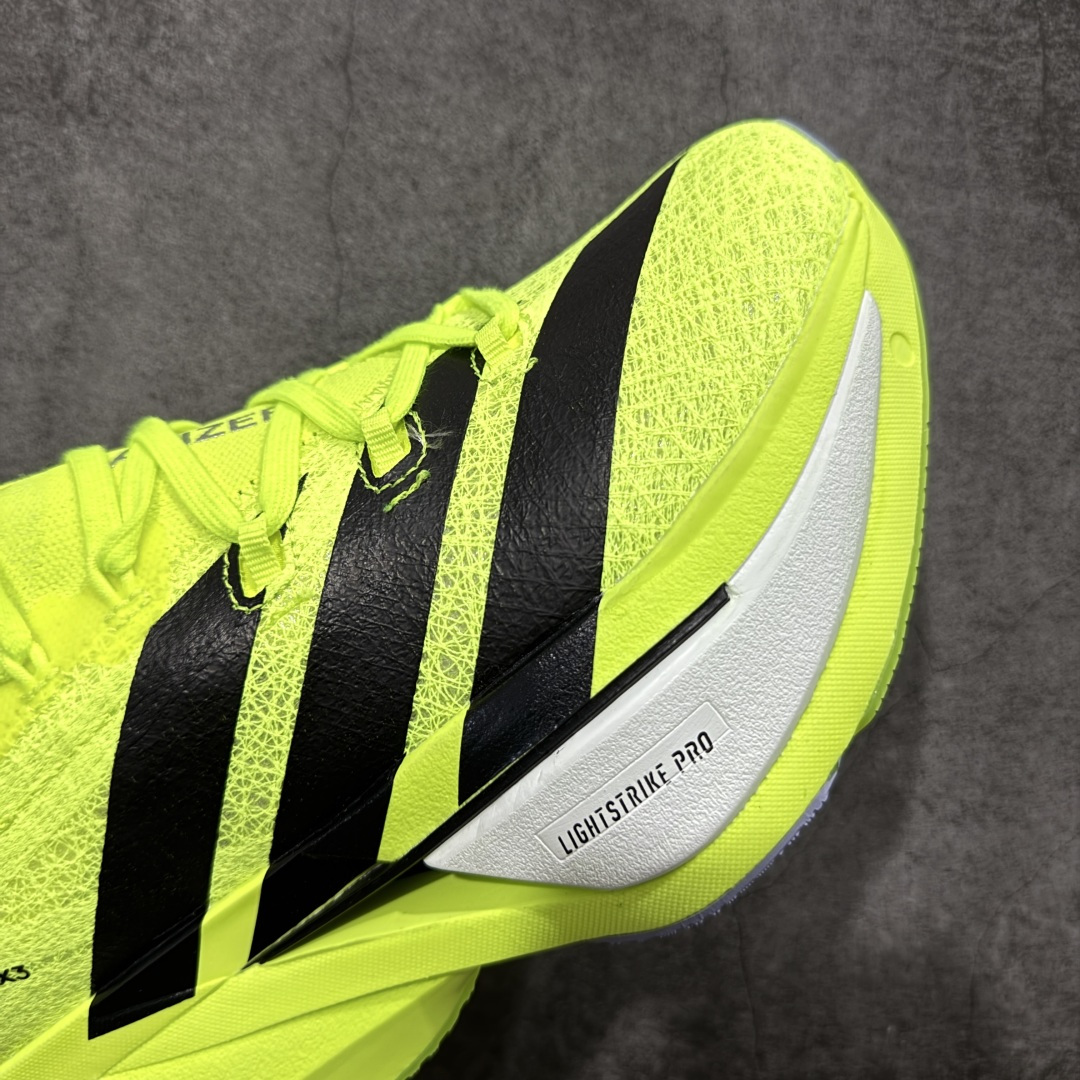 图片[6]-【组合底B版】adidas Adizero Prime X 3.0 Strung 舒适防滑耐磨 低帮 长跑短跑跑步鞋 男女同款 JI2981 原鞋数据开版 带全掌碳板 碳柱 顶级发泡爆米花六层组合大底 跑步健身无忧 超高颜值 百搭款 尺码：36-45含半码-选品中心