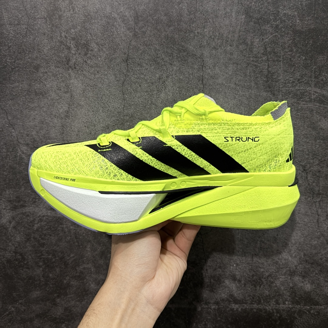图片[2]-【组合底B版】adidas Adizero Prime X 3.0 Strung 舒适防滑耐磨 低帮 长跑短跑跑步鞋 男女同款 JI2981 原鞋数据开版 带全掌碳板 碳柱 顶级发泡爆米花六层组合大底 跑步健身无忧 超高颜值 百搭款 尺码：36-45含半码-选品中心