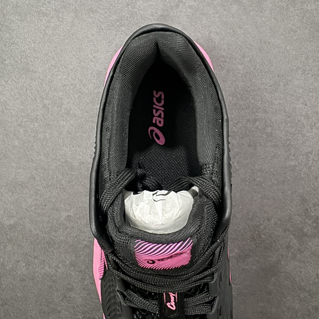 图片[7]-【公司级】Asics Court FF 3 织物合成革 防滑耐磨透气 低帮 网球鞋 COURT FF 3鞋面采用PU支撑裁片，提供了横向和纵向移动的灵活性的同时提升了足部移动时的稳定性；袜套式鞋口设计，提供很好的包裹性；分离式中足稳定片，改善扭转刚度，增加制动力和推进力；分离式后掌，增大触地面积之余，能够减少滑步耗时，降低身体负荷。 货号：1041A370-001 尺码：36-47 含半码 编码：FSB270280-选品中心