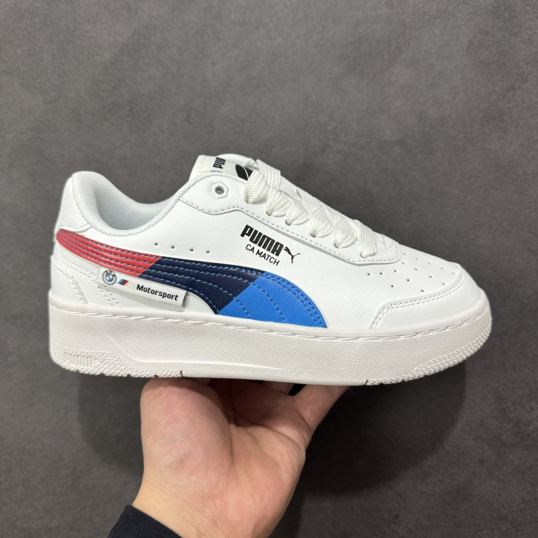 【公司级】Ferrari CA Match PUMA 公司级 彪马PUMA版鞋舒适 耐磨 低帮 男女同款 休闲运动板鞋 货号：308621-13 尺码：36-45（没半码） 编码：GLB220230-选品中心