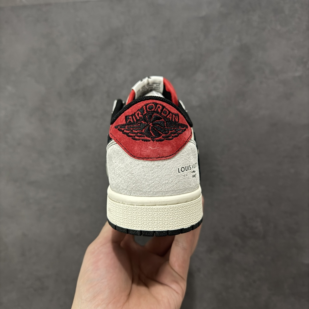图片[4]-【定制版】Nike Air Jordan 1 x Travis Scott AJ1倒勾 乔一倒钩 ‘DIY’定制 耐克 低帮文化篮球鞋 完美品质出货 细节如图所示 鞋面切割工整 冲孔整齐干净 中底拉帮线 整体清洁度非常好 货号：CX5050-Y38 尺码：36 36.5 37.5 38 38.5 39 40 40.5 41 42 42.5 43 44 45 尺码：36～45B 编码：GLB320330-选品中心