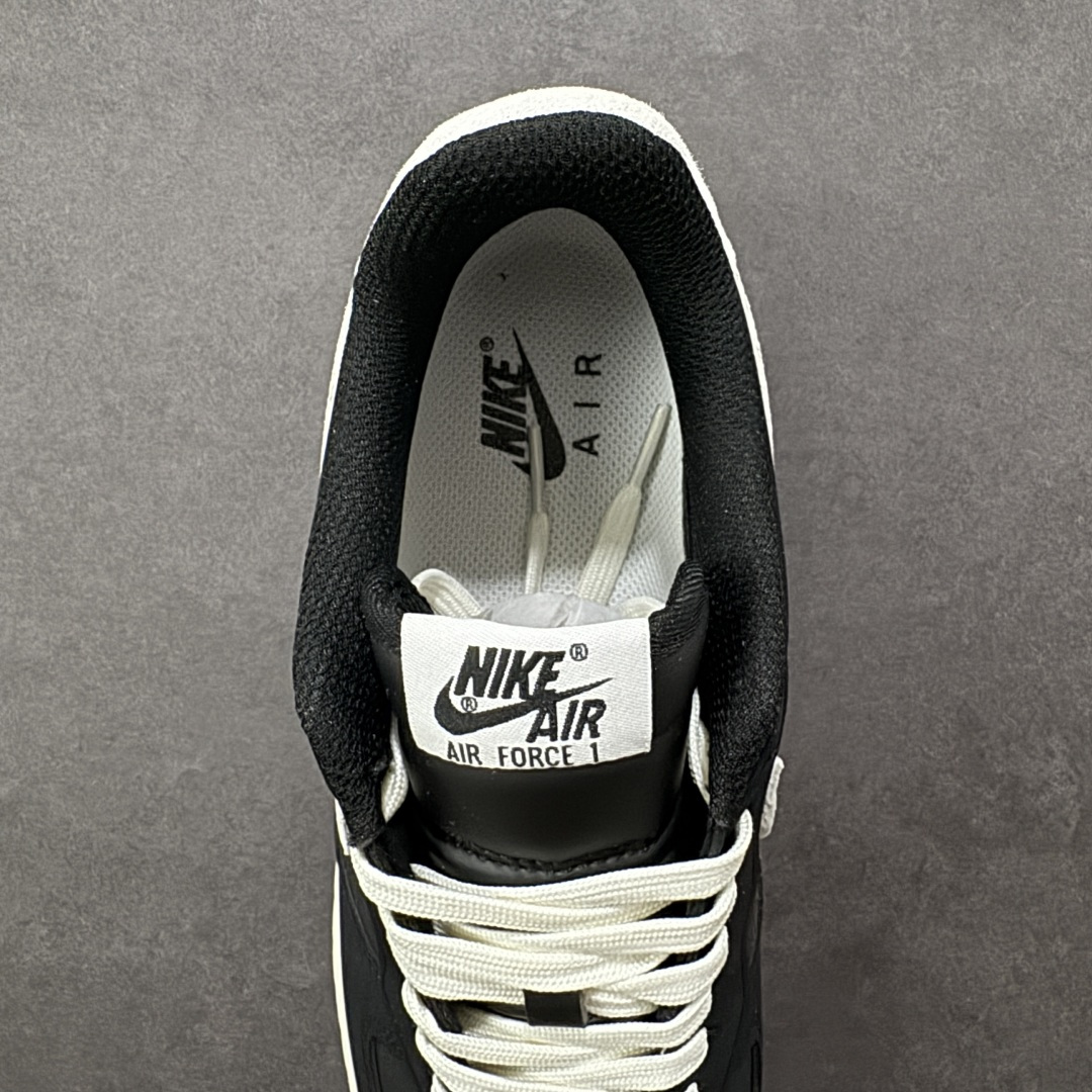 图片[7]-【定制版】NIke Air Force 1 \’07 Low 墨黑灰白 空军一号低帮 运动鞋 休闲鞋 折边针车 工艺难度大 原楦头原纸板 高端定制鞋盒 原厂鞋底 超高清洁度 细节完美 货号：FQ3544-001 尺码：36 36.5 37.5 38 38.5 39 40 40.5 41 42 42.5 43 44 44.5 45 编码：HXSB310320-选品中心