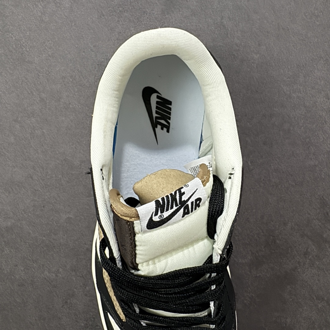 图片[7]-【定制版】Travis Scott x Jordan 1 Low “迪奥联名——米黑卡其棕” 高端定制 乔丹倒勾低帮休闲板鞋 大厂纯原品质出货 纯正版型 定制鞋盒 皮料切割干净无任何毛边 细节完美 超高清洁度 货号：DD7866-100 尺码：36 36.5 37.5 38 38.5 39 40 40.5 41 42 42.5 43 44 44.5 45 编码：HXSB330340-选品中心