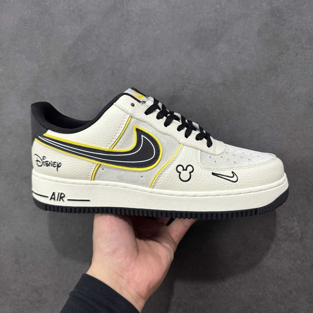 【定制版】Nike Air Force 1 Low 07 x Disney 白黑小勾 货号：SY1388-021 尺码：36 36.5 37.5 38 38.5 39 40 40.5 41 42 42.5 43 44 44.5 45-选品中心
