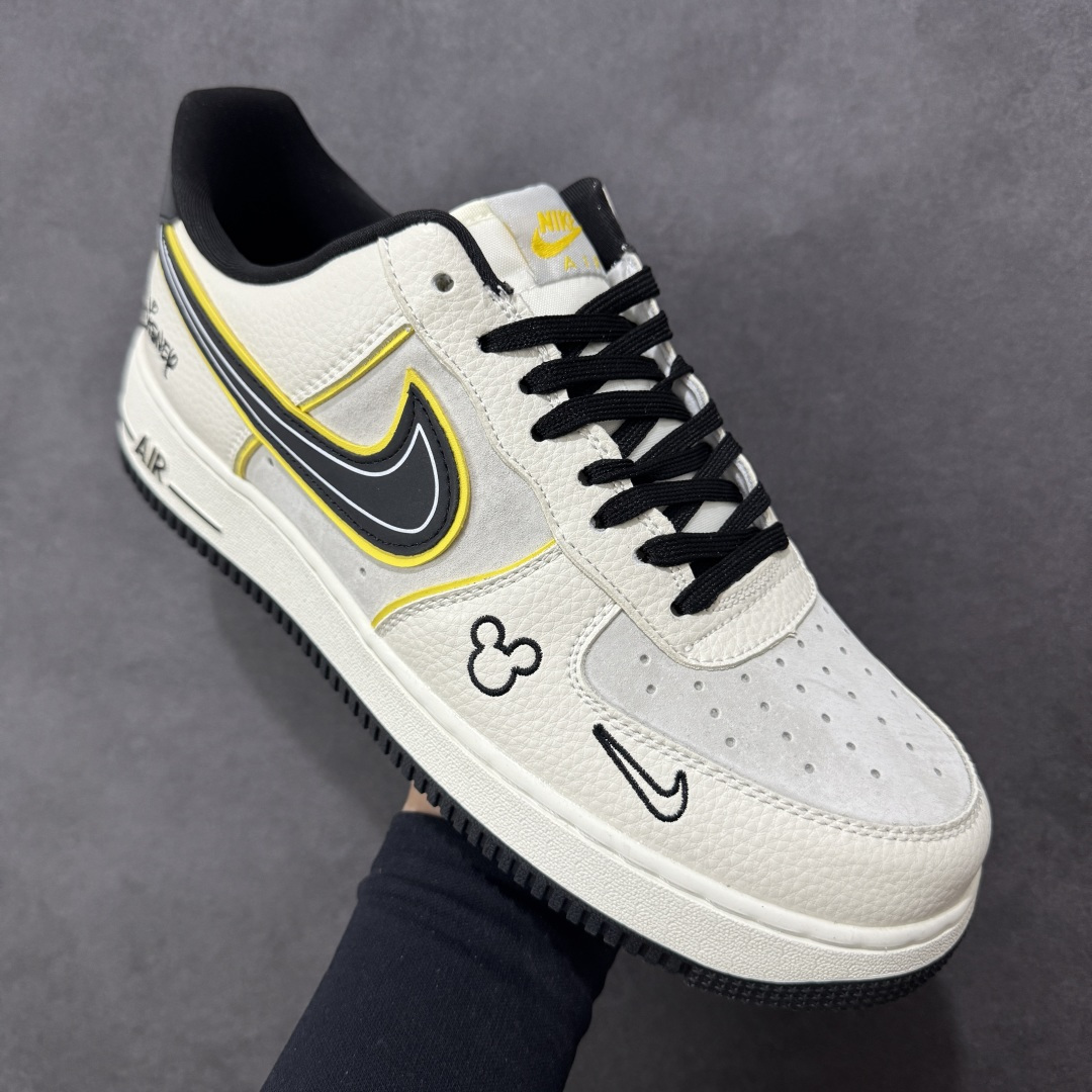 图片[3]-【定制版】Nike Air Force 1 Low 07 x Disney 白黑小勾 货号：SY1388-021 尺码：36 36.5 37.5 38 38.5 39 40 40.5 41 42 42.5 43 44 44.5 45-选品中心