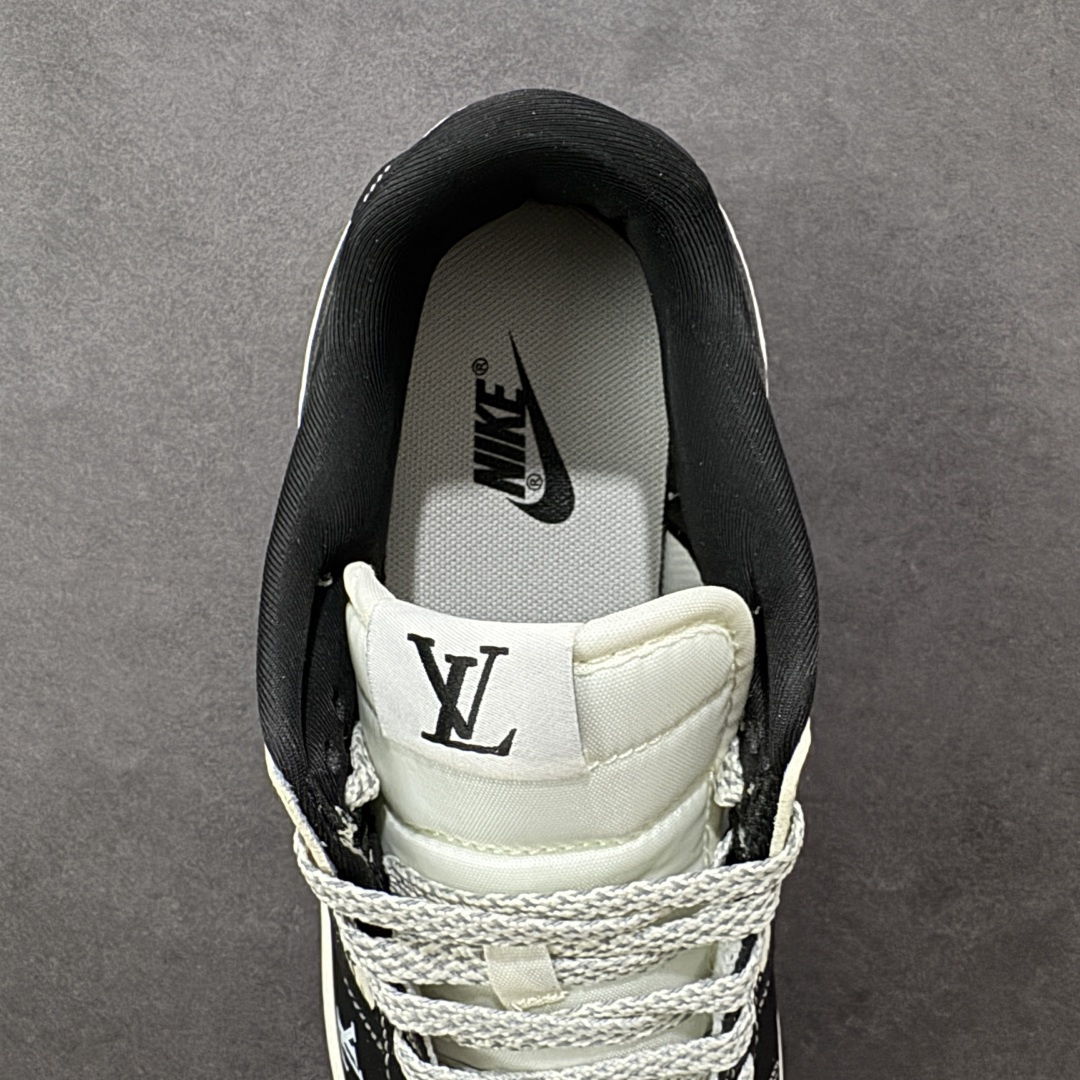 图片[7]-【定制版】Nike Jordan Air Jordan倒勾 LV联名高端定制 低帮 复古 减震 防滑 耐磨 篮球鞋 定制鞋盒 大厂纯原品质出货 超高清洁度 皮料切割干净无任何毛边 细节完美 货号：MN1688-101 尺码：36 36.5 37.5 38 38.5 39 40 40.5 41 42 42.5 43 44 44.5 45 编码：HXSB330340-选品中心