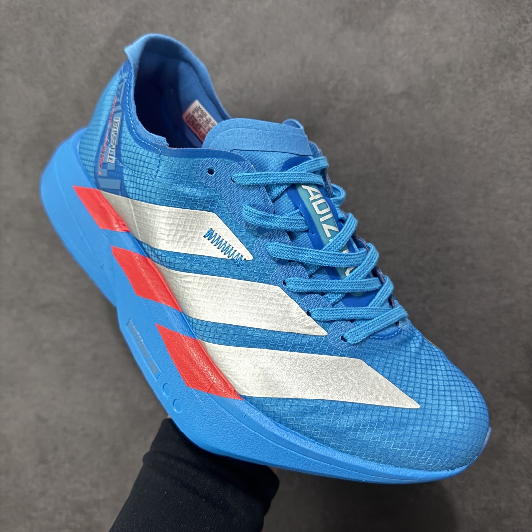 图片[3]-【公司级】Adidas Adizero Adios Pro 4M 马拉松飞线贾卡轻质透气休闲运动跑步鞋 采用双层透气网纱 Flywire动态飞线绑缚鞋面材质 内置Zoom小气垫装置 货号： JR4796 尺码：36-45-选品中心