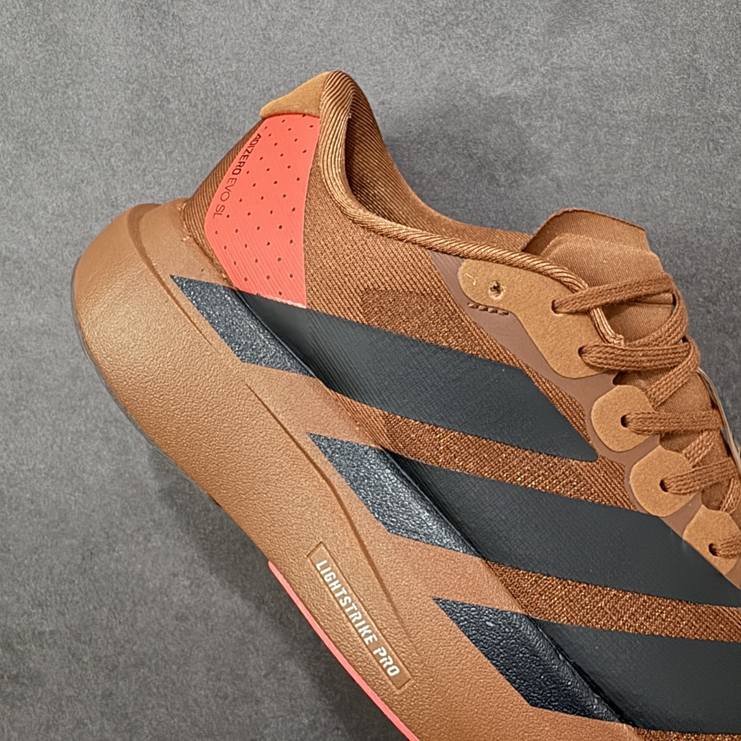 图片[6]-【TD版本】Ad Adizero Evo SL M 阿迪超轻透气缓震跑鞋 以令人难以置信的138克重量，刷新了跑鞋轻量化的记录，阿迪在材料科学和工艺技术上的深厚积累。 全新鞋款采用Lightweight Upper材料，让穿着者几乎能够体验到一种\”裸足\”的感觉 货号：KJ8809 尺码：36 36.5 37.5 38 38.5 39 40 40.5 41 42 42.5 43 44 45 编码：XSB210220-选品中心