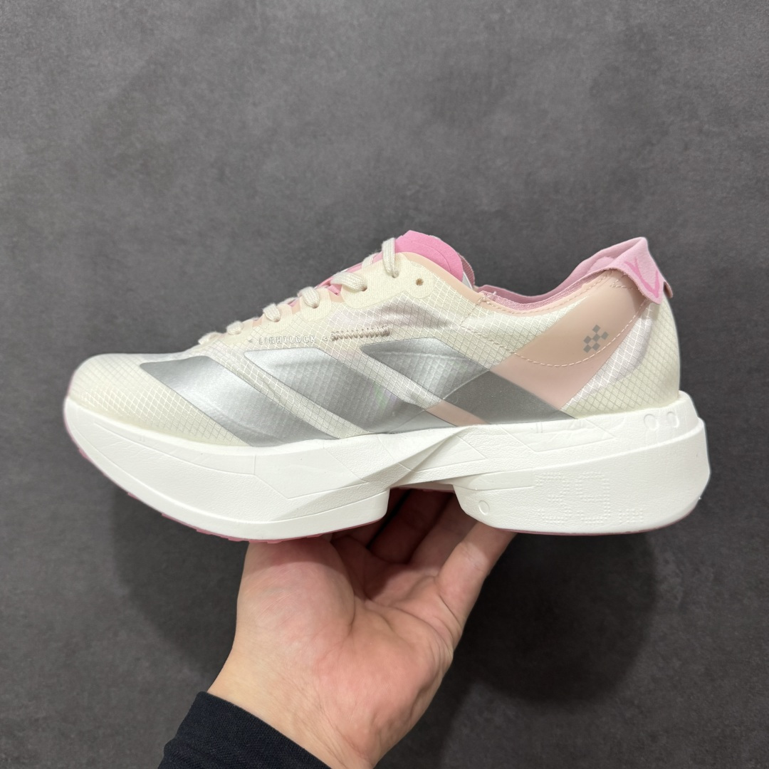 图片[2]-【公司级】Adidas Adizero Adios Pro 4M 马拉松飞线贾卡轻质透气休闲运动跑步鞋 采用双层透气网纱 Flywire动态飞线绑缚鞋面材质 内置Zoom小气垫装置 货号： JQ4445 尺码：36-45-选品中心