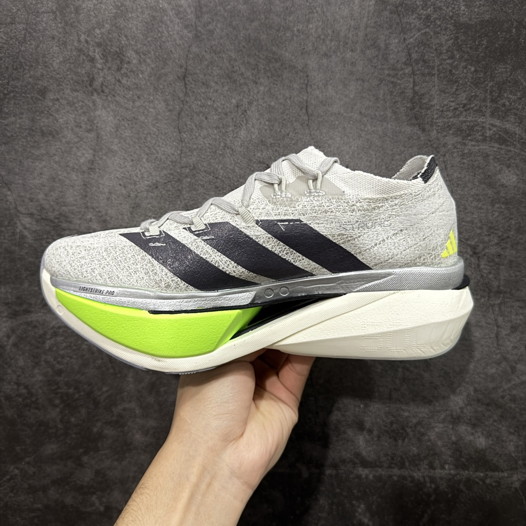 图片[2]-【组合底B版】adidas Adizero Prime X 3.0 Strung 舒适防滑耐磨 低帮 长跑短跑跑步鞋 男女同款 JR5685 原鞋数据开版 带全掌碳板 碳柱 顶级发泡爆米花六层组合大底 跑步健身无忧 超高颜值 百搭款 尺码：36-45含半码-选品中心