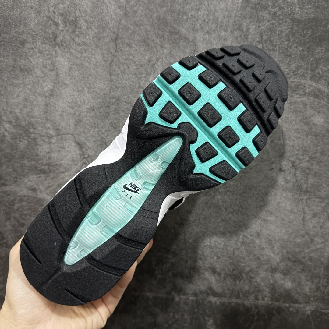 图片[9]-【KZ2.0版本】Nike Air Max 95 白黑绿 货号：IM7409-100 纯原大厂生产线出品 原厂材料 原厂楦头 市场正确版本 区分错版 尺码：40 41 42 43 44 45 46 47.5 48 48.5-选品中心