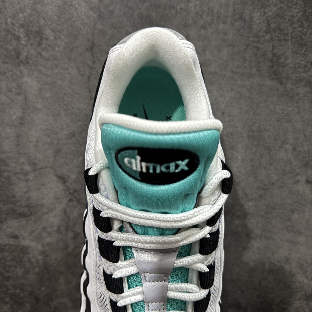 图片[8]-【KZ2.0版本】Nike Air Max 95 白黑绿 货号：IM7409-100 纯原大厂生产线出品 原厂材料 原厂楦头 市场正确版本 区分错版 尺码：40 41 42 43 44 45 46 47.5 48 48.5-选品中心
