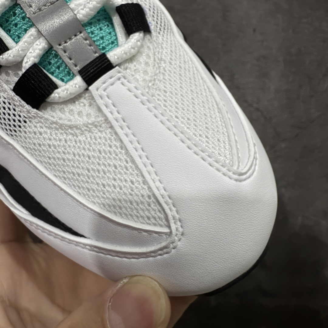 图片[4]-【KZ2.0版本】Nike Air Max 95 白黑绿 货号：IM7409-100 纯原大厂生产线出品 原厂材料 原厂楦头 市场正确版本 区分错版 尺码：40 41 42 43 44 45 46 47.5 48 48.5-选品中心