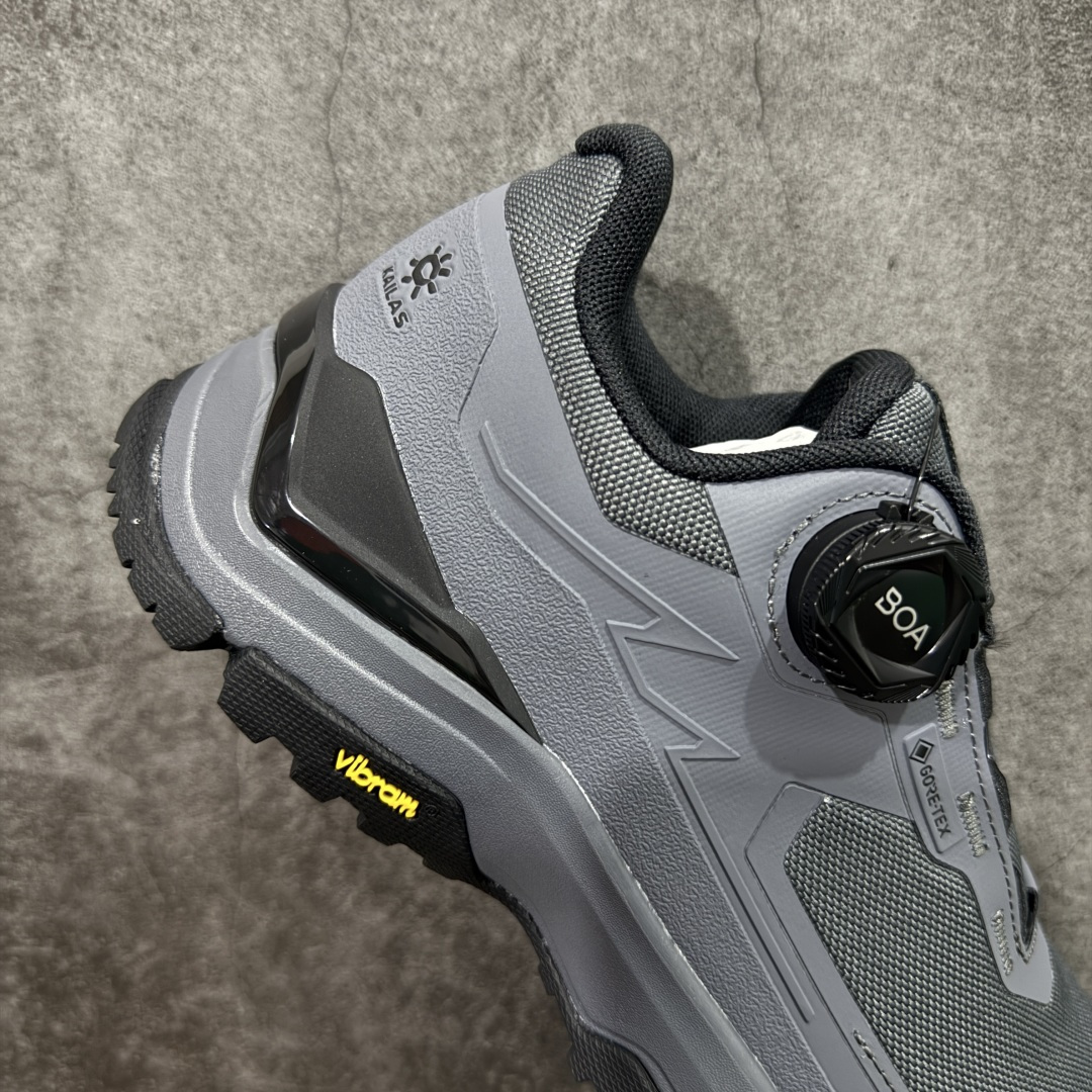 图片[7]-【Top版本】凯乐石KAILAS 界山GTX 户外运动 防滑耐磨防水 低帮 登山徒步鞋 男款 KAILAS凯乐石品牌是全球三大全系攀登品牌之一，于2003年创立于中国广州，致力于为有攀登梦想的户外运动员及爱好者，研发制造功能性专业装备，满足他们在极限环境下安全舒适的需求，凯乐石专注于科技面料的开发及专业功能设计，产品线覆盖登山、攀岩、徒步、越野跑山、露营、旅行等多项户外运动，通过运动员的测试反馈，不断进化迭代，产品荣获国内外大奖71座，发明专利21个，更突破性的自主研发攀登器械，打造出中国的攀登硬实力 尺码：39 40 41 42 43 44 45-选品中心