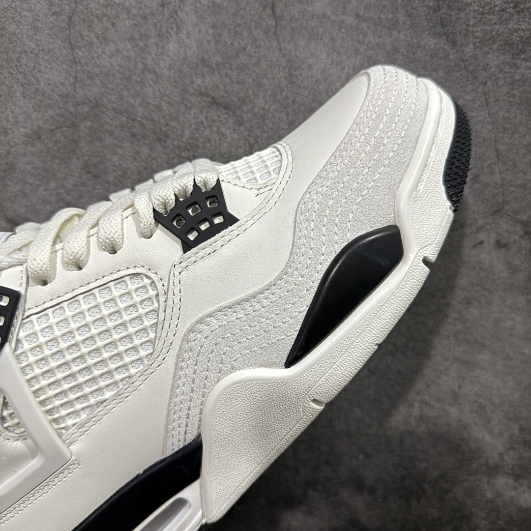 图片[6]-【纯原KZ版】Air Jordan AJ4 “Flight Club”Sail/Black-University Red 飞行俱乐部 IM4002-100 纯原大厂出品 全新品质 原楦原纸板同源开发 完美呈现乔4的版型 内侧正确双色网格 还原细节 正确气垫颜色 正确网格工艺 正确拉帮工艺 全鞋原装材料制作 原档案原模具打造 尺码：36-48.5-选品中心