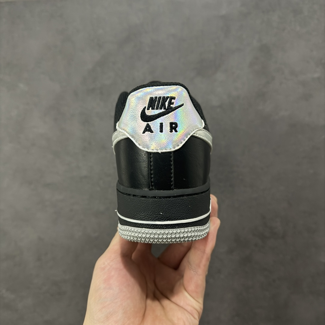 图片[4]-【定制版】Nike Air Force 1 \’07 Low 空军一号低帮运动板鞋 镭射黑灰 原楦头原纸板 清洁度完美 全掌内置蜂窝气垫 中底钢印、拉帮完美 货号：FZ0627-010 尺码：36 36.5 37.5 38 38.5 39 40 40.5 41 42 42.5 43 44 44.5 45 编码：LNHB310320-选品中心