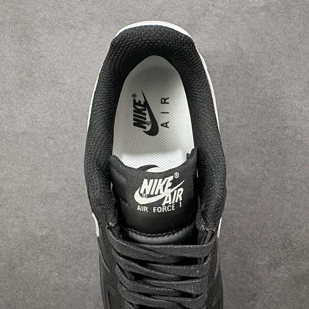 图片[7]-【定制版】Nike Air Force 1 \’07 Low 空军一号低帮运动板鞋 镭射黑灰 原楦头原纸板 清洁度完美 全掌内置蜂窝气垫 中底钢印、拉帮完美 货号：FZ0627-010 尺码：36 36.5 37.5 38 38.5 39 40 40.5 41 42 42.5 43 44 44.5 45 编码：LNHB310320-选品中心