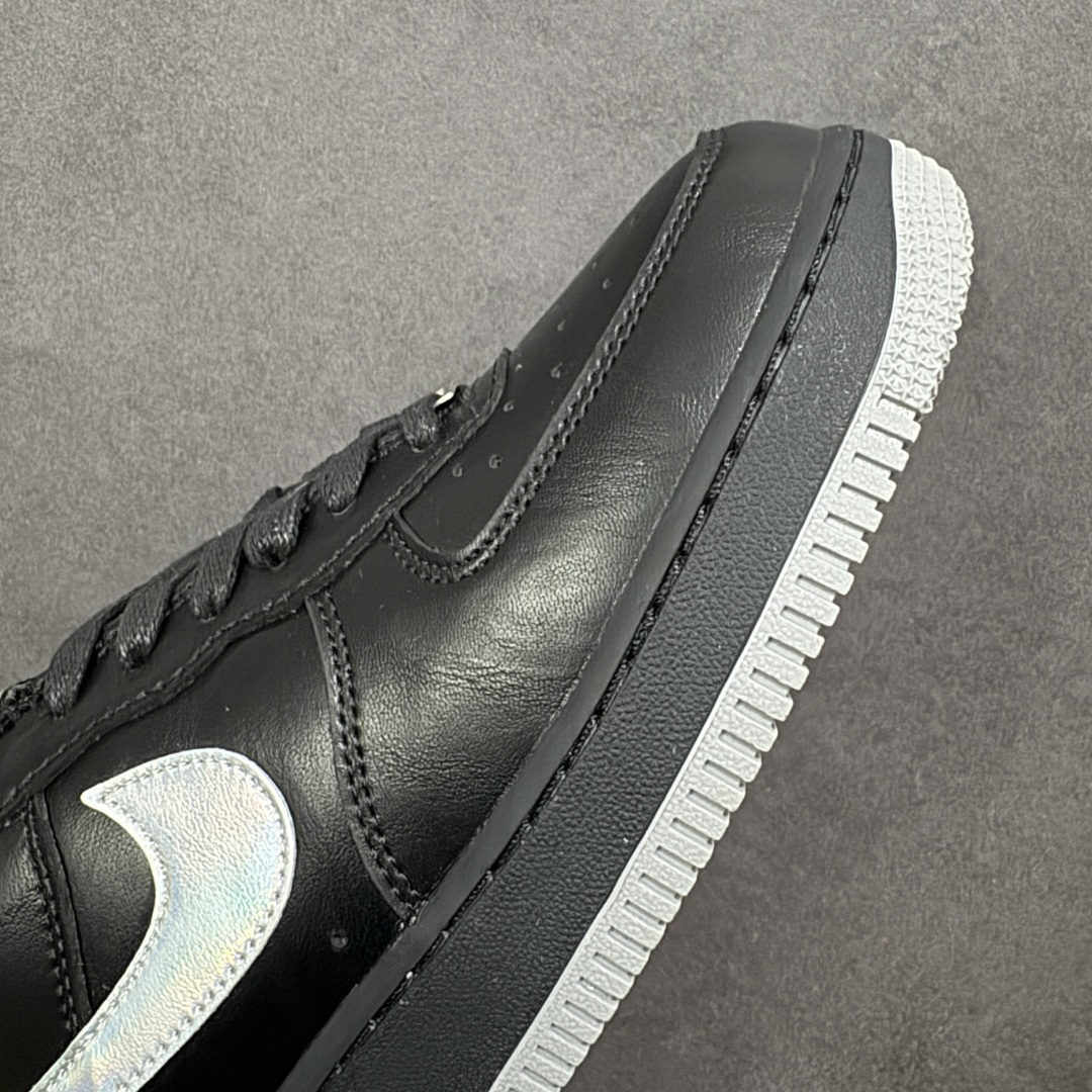 图片[5]-【定制版】Nike Air Force 1 \’07 Low 空军一号低帮运动板鞋 镭射黑灰 原楦头原纸板 清洁度完美 全掌内置蜂窝气垫 中底钢印、拉帮完美 货号：FZ0627-010 尺码：36 36.5 37.5 38 38.5 39 40 40.5 41 42 42.5 43 44 44.5 45 编码：LNHB310320-选品中心