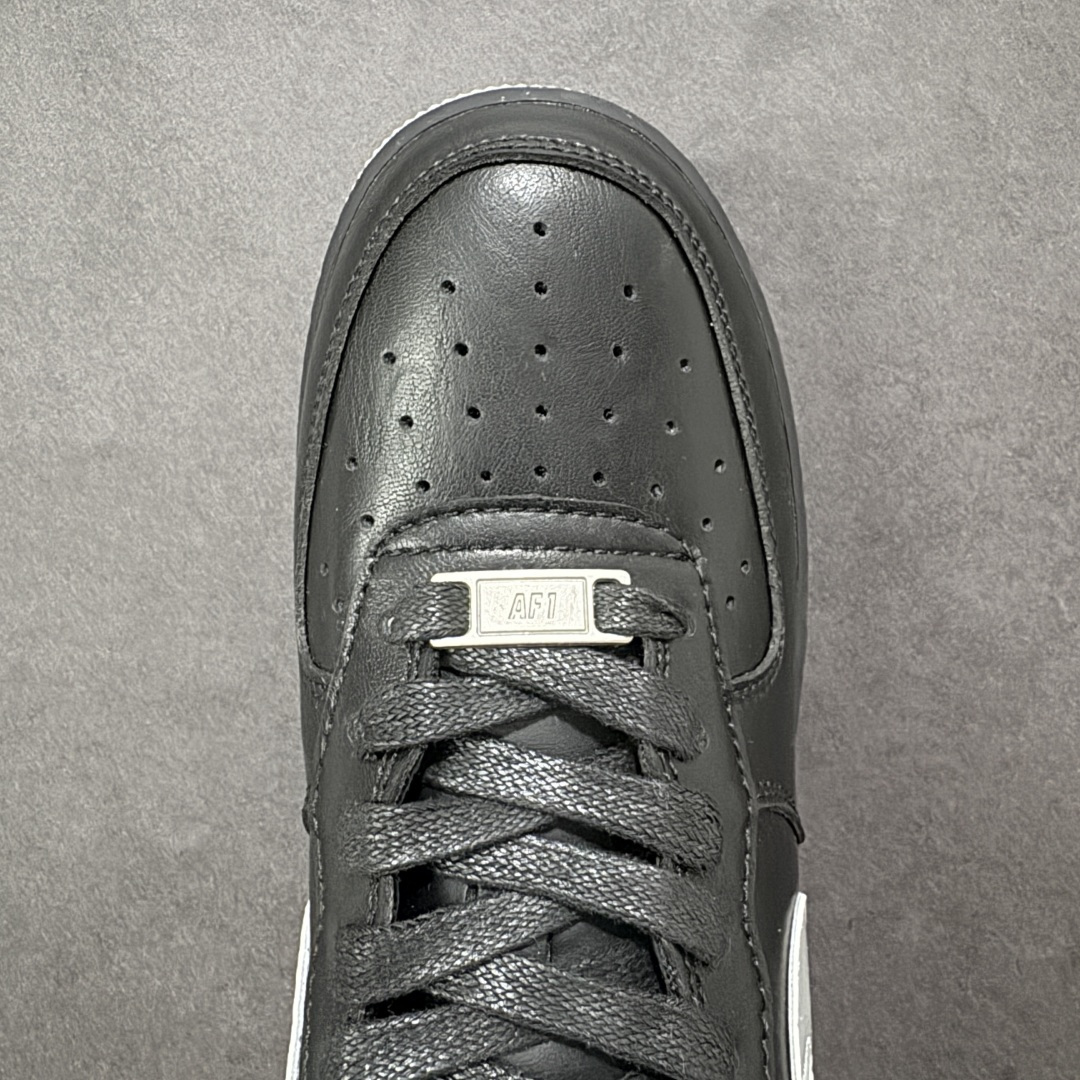 图片[8]-【定制版】Nike Air Force 1 \’07 Low 空军一号低帮运动板鞋 镭射黑灰 原楦头原纸板 清洁度完美 全掌内置蜂窝气垫 中底钢印、拉帮完美 货号：FZ0627-010 尺码：36 36.5 37.5 38 38.5 39 40 40.5 41 42 42.5 43 44 44.5 45 编码：LNHB310320-选品中心