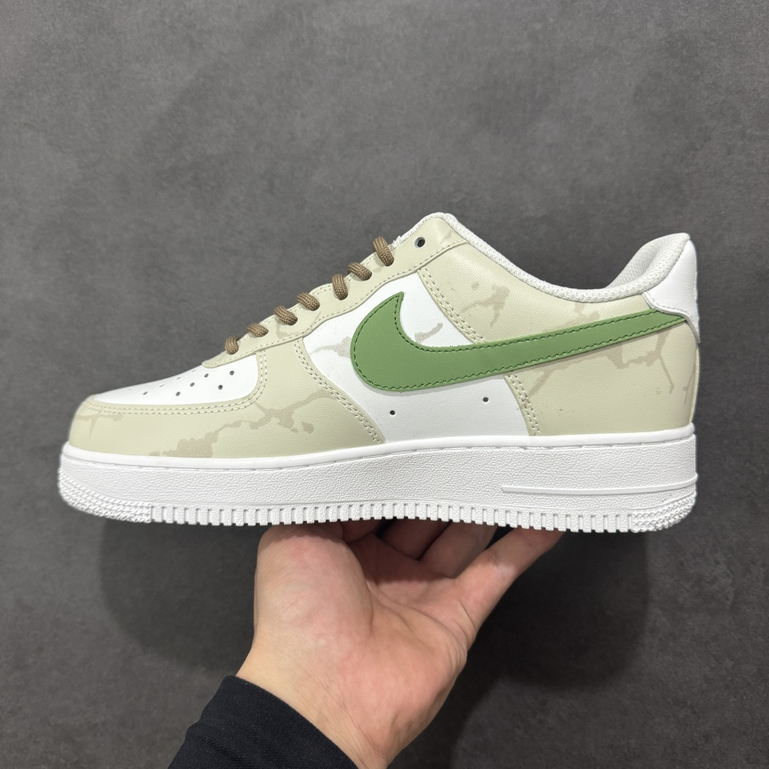 图片[2]-【定制版】Nike Air Force 1\’07 Low 棕绿序章 空军一号低帮休闲板鞋 ZH0316-130  #定制皮料 原厂3D打印 定制鞋盒 原楦原纸板 纯正空军版型 内置全掌气垫  尺码：36 36.5 37.5 38 38.5 39 40 40.5 41 42 42.5 43 44 44.5 45-选品中心