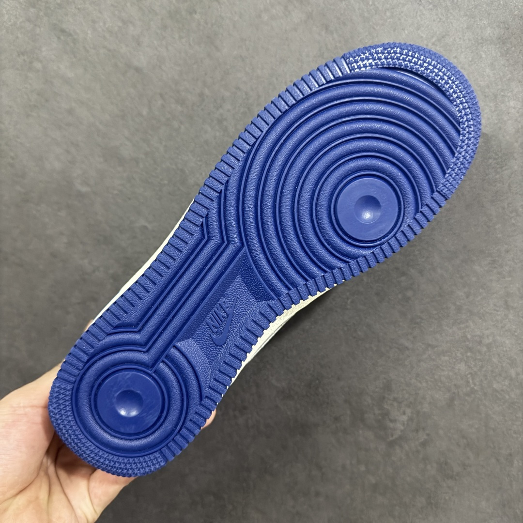 图片[9]-【定制版】Nike Air Force 1\’07 Low 白灰蓝拼接 空军一号低帮休闲板鞋 HM3703-161  #原楦头原纸板 高端定制鞋盒 原厂鞋底 超高清洁度 细节完美  尺码：36 36.5 37.5 38 38.5 39 40 40.5 41 42 42.5 43 44 44.5 45-选品中心