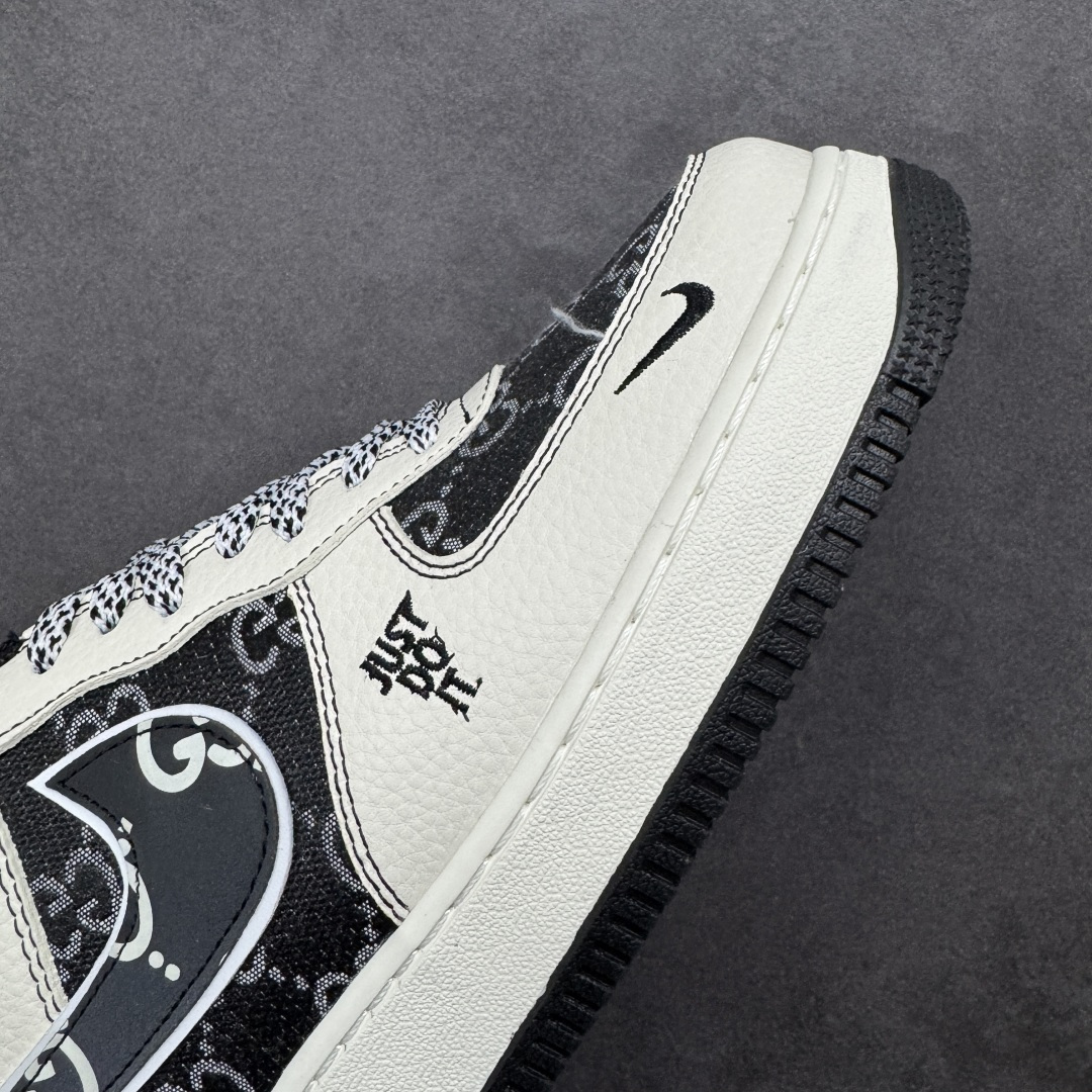 图片[5]-【定制版】NIke Air Force 1 \’07 Low 古驰联名 空军一号低帮 运动鞋 休闲鞋 折边针车 工艺难度大 原楦头原纸板 高端定制鞋盒 原厂鞋底 超高清洁度 细节完美 货号：SY1388-018 尺码：36 36.5 37.5 38 38.5 39 40 40.5 41 42 42.5 43 44 44.5 45 编码：HXSA310320-选品中心