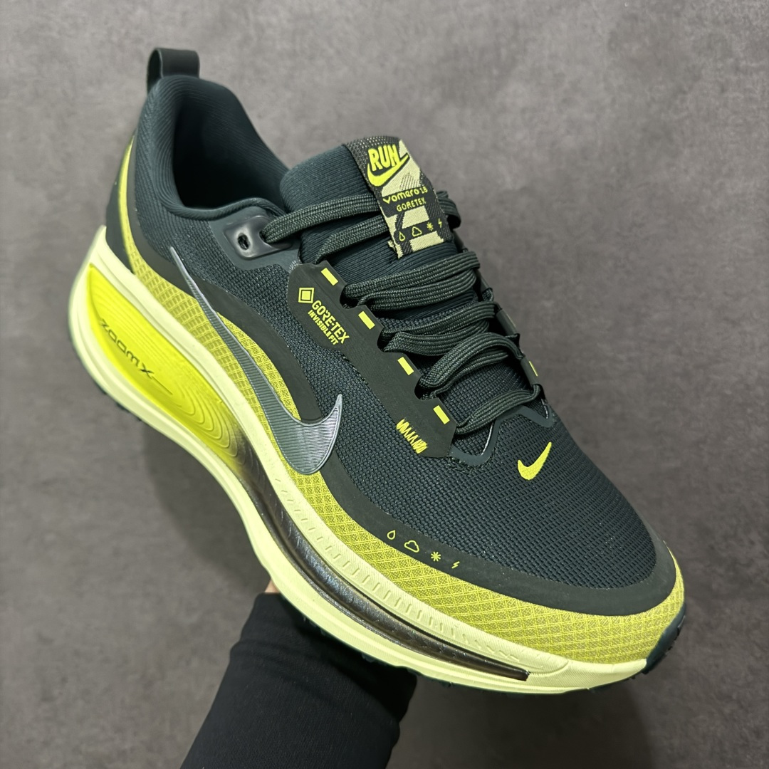 图片[3]-【公司级】Nike VOMERO 18 GTX 耐克 舒适减震防滑 低帮跑步鞋 全掌ReactX泡绵中底 前掌和后跟还配备了Air Zoom气垫单元 据说跑起来更快更舒适哦 这次最大的升级点 首次引入了ReactX泡绵 货号：HQ7002-300 尺码：36-46带半码-选品中心