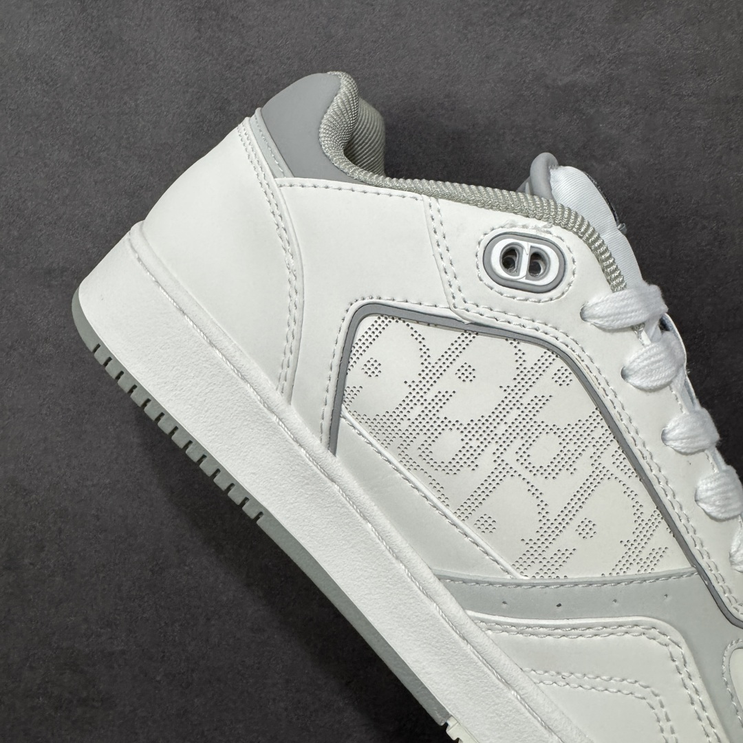 图片[6]-【YH扫描版本】DIOR B27 Low \’Dior Oblique Galaxy 迪奥 低帮 牛皮织物徽标印花低邦休闲板鞋 这款B27低帮运动鞋是该系列新品，延续Dior的经典款式。采用灰色光滑牛皮革精心制作，侧面饰以米色和黑色Obliquex印花镶片；\”CD Lcons\”造型的鞋带孔眼巧妙精致，双色橡胶鞋底、后侧鞋口和鞋跟处均带有品牌标志性细节，提升格调。时尚百搭，可为各式造型增光添彩。 货号：3SN272ZIR16536 尺码：38 39 40 41 42 43 44 45 46 编码：XSB270280-选品中心