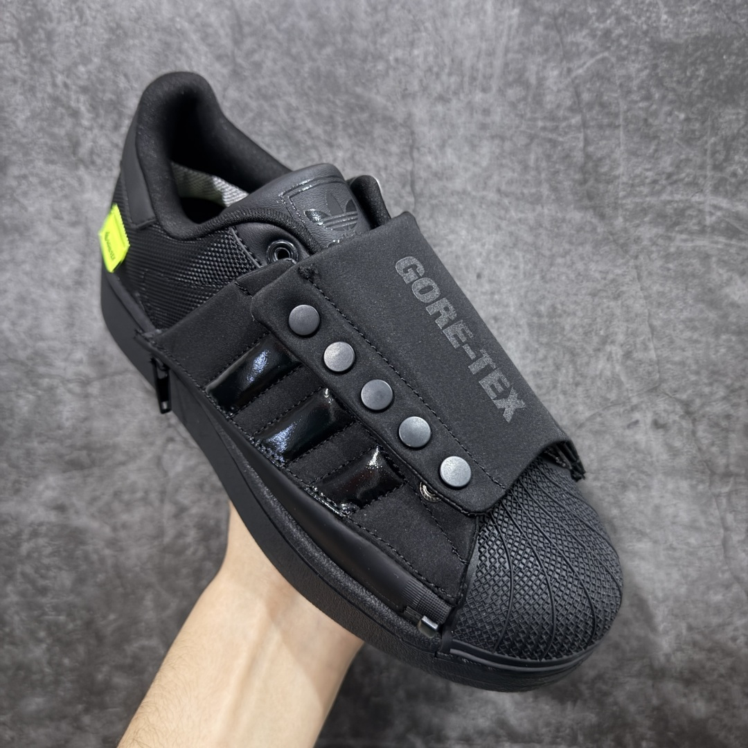 图片[3]-【公司级】阿迪达斯/三叶草Adidas Originals Superstar II 2.0\”White Sliver\”经典贝壳头2.0系列低帮百搭休闲运动板鞋 防水2.0 魔术贴 拉链 货号：KJ3658 尺码：35 36 36⅔ 37⅓ 38 38⅔ 39⅓ 40 40⅔ 41⅓ 42 42⅔ 43⅓ 44 45-选品中心