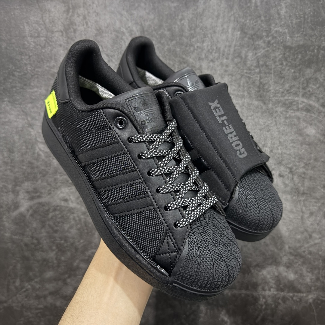 【公司级】阿迪达斯/三叶草Adidas Originals Superstar II 2.0\”White Sliver\”经典贝壳头2.0系列低帮百搭休闲运动板鞋 防水2.0 魔术贴 拉链 货号：KJ3658 尺码：35 36 36⅔ 37⅓ 38 38⅔ 39⅓ 40 40⅔ 41⅓ 42 42⅔ 43⅓ 44 45-选品中心