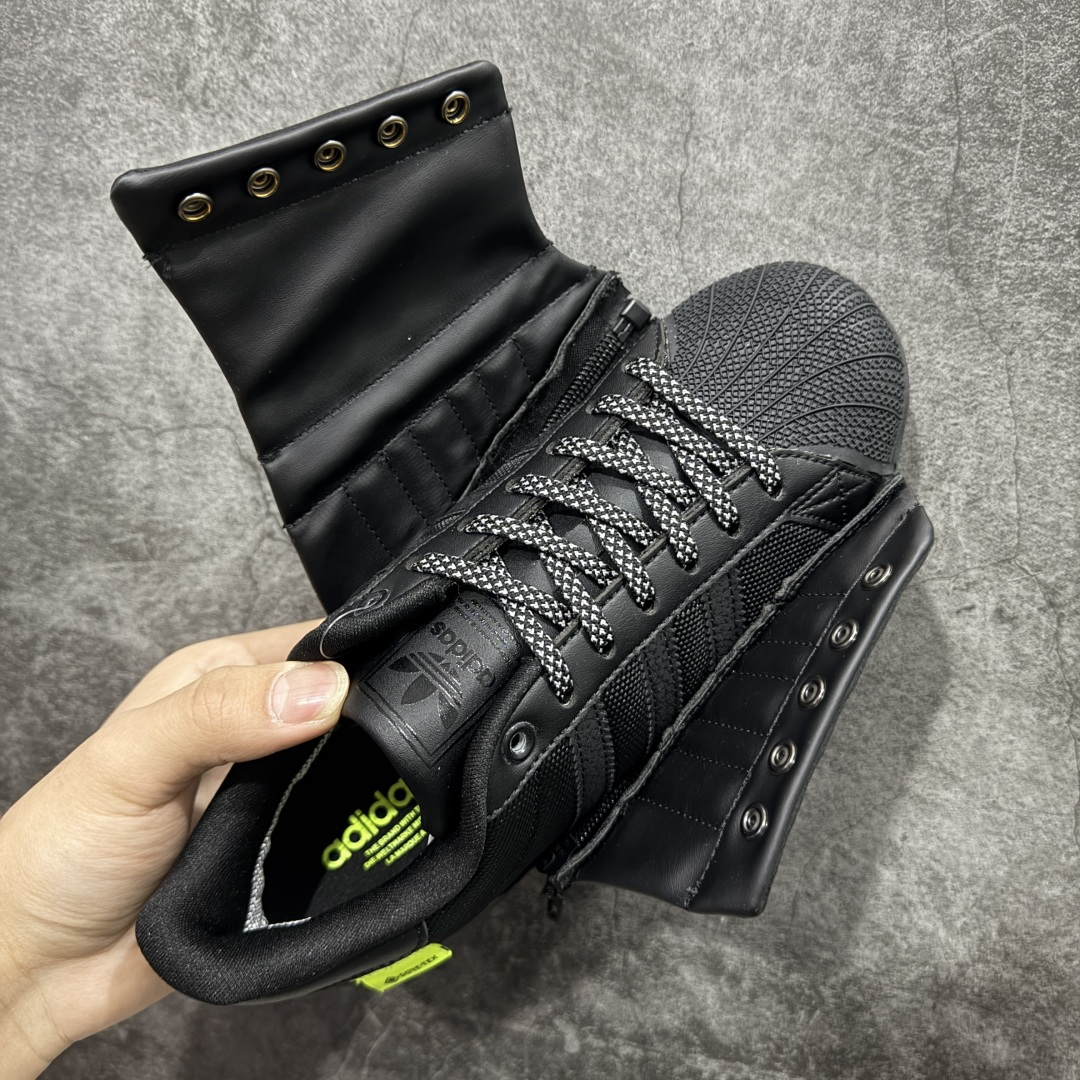 图片[5]-【公司级】阿迪达斯/三叶草Adidas Originals Superstar II 2.0\”White Sliver\”经典贝壳头2.0系列低帮百搭休闲运动板鞋 防水2.0 魔术贴 拉链 货号：KJ3658 尺码：35 36 36⅔ 37⅓ 38 38⅔ 39⅓ 40 40⅔ 41⅓ 42 42⅔ 43⅓ 44 45-选品中心