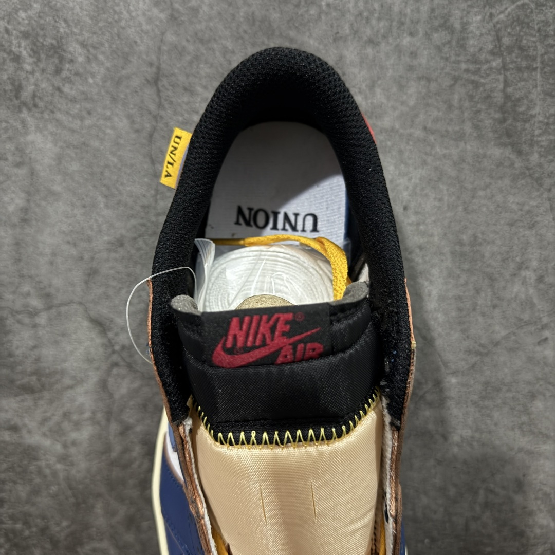 图片[8]-【清远TS版】Union x Air Jordan aj1低帮 白蓝红 BV1301-146 口碑AJ大厂出品 全系列原楦原纸板开发 原厂头层皮料加持 原厂定型后跟完美效果 裁片超高清洁度 针车 细节到位 性价比十足💪🏻 尺码：36-47.5（半）-选品中心