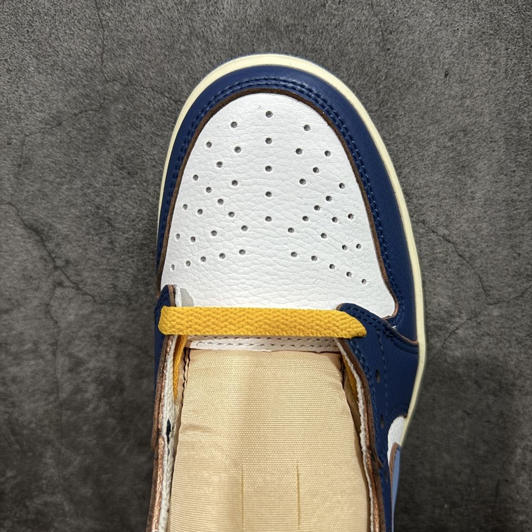 图片[5]-【清远TS版】Union x Air Jordan aj1低帮 白蓝红 BV1301-146 口碑AJ大厂出品 全系列原楦原纸板开发 原厂头层皮料加持 原厂定型后跟完美效果 裁片超高清洁度 针车 细节到位 性价比十足💪🏻 尺码：36-47.5（半）-选品中心