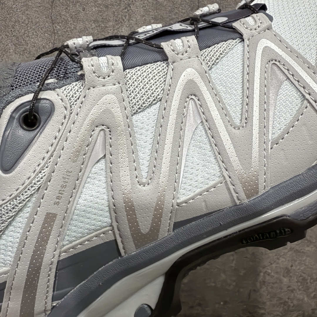 图片[4]-【巅峰升级版】Salomon XT-QUEST ADV 萨洛蒙情侣款户外机能鞋 灰绿色 491276 全新工厂出品 升级品质 全鞋改进为原厂一致材料打造 全新修长鞋型 版型正 全新玻璃冲刀 清洁度提升 中底带数字钢印 网面与鞋头材料校对一致无色差 鞋盒同步原版牛皮纸鞋盒 鞋头处添加☯️太极标 细节多次修改校正 坚持同步原版无差别 终端优势供应 尺码：36 36.5 37.5 38 38.5 39 40 40.5 41 42 42.5 43 44 44.5 45-选品中心