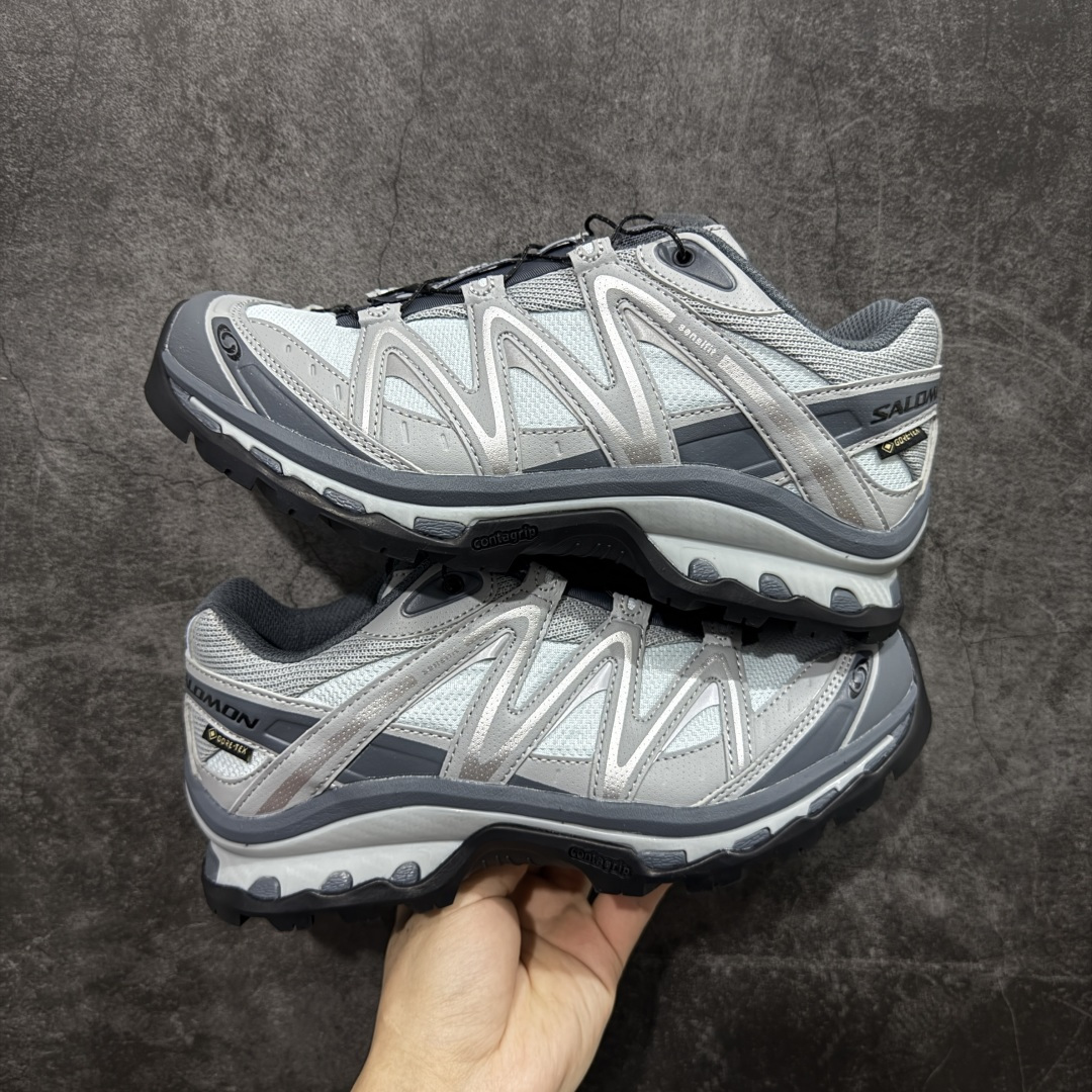【纯原版】Salomon XT-QUEST ADV 萨洛蒙情侣款户外机能鞋 灰绿色 全新工厂出品 升级品