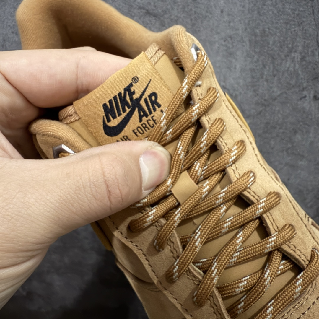 图片[5]-【XE纯原版】NK Air Force 1 Low 07 LV8 \”Wheat Flax\” 空军一号低帮 小麦色 CJ9179-200 全鞋原厂麂皮鞋面打造 原楦头原纸板 纯正空军版型 全掌内置蜂窝气垫 原盒配件 原厂中底钢印、拉帮完美 尺码：36 36.5 37.5 38 38.5 39 40 40.5 41 42 42.5 43 44 44.5 45 46-选品中心
