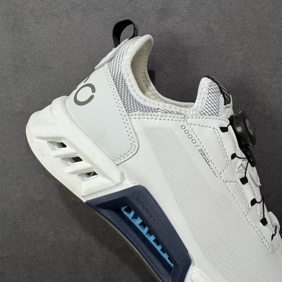 图片[6]-【公司级】ECCO爱步纽扣新款运动鞋男2025年新款低帮小白鞋 高尔夫健步C4 130424-51227 面料臻选小牛皮材质 鞋口袜套做法 包裹性舒适性特别好 核心科技大底PU/TPU组合（轻便 Q弹） 减震效果很赞 上脚超级舒服！ 尺码：39-44 编码：XYC350360-选品中心