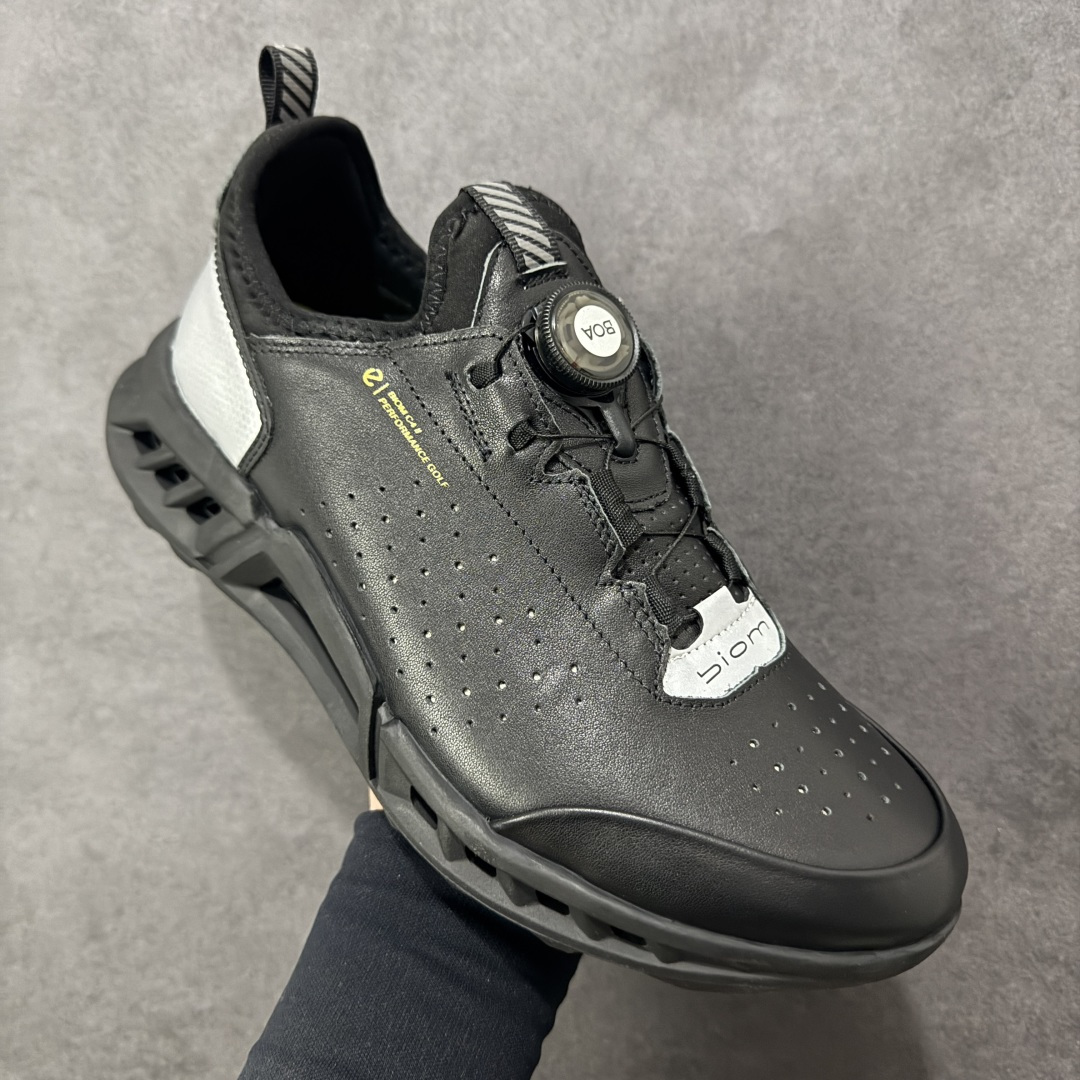 图片[3]-【公司级】ECCO爱步纽扣新款运动鞋男2025年新款低帮小白鞋 高尔夫健步C4 130424-51227 面料臻选小牛皮材质 鞋口袜套做法 包裹性舒适性特别好 核心科技大底PU/TPU组合（轻便 Q弹） 减震效果很赞 上脚超级舒服！ 尺码：39-44 编码：XYC350360-选品中心