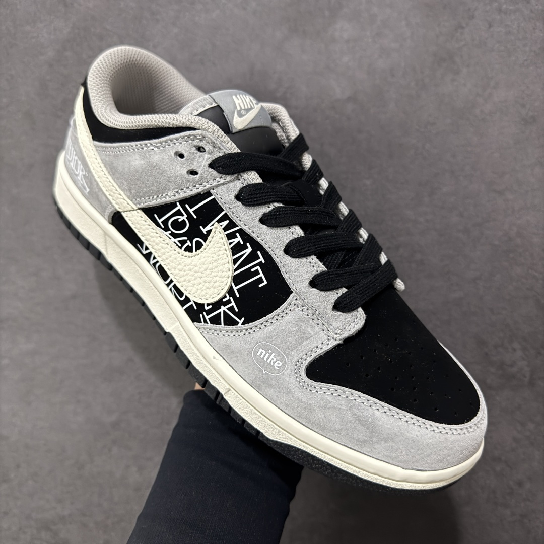 图片[3]-【定制版】Nike SB Dunk Low“ 迪奥联名—米灰黑猪八革” 周年高端定制 低帮休闲板鞋 定制鞋盒 大厂纯原品质出货 超高清洁度 皮料切割干净无任何毛边 细节完美 货号：DN3168-021 尺码： 36 36.5 37.5 38 38.5 39 40 40.5 41 42 42.5 43 44 44.5 45-选品中心