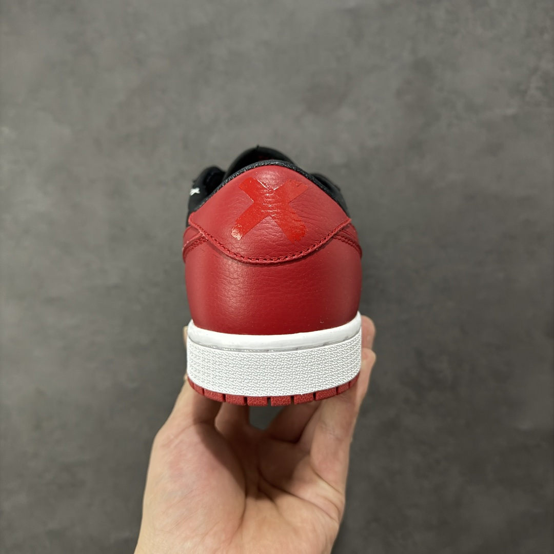 图片[4]-【K版纯原】Air Jordan AJ1 Low 低帮 黑红 IW6276-001 全新流水线出品 市场第二梯队最强版 全部原鞋开发 原楦原纸板开发 全鞋电脑针车 原厂内置全掌气垫 原盒内在原标 唯一Zp原版鞋带绑法 免检产品 全新2022版型 全头层皮料 完美零毛边处理 原厂配置全掌气垫 价格定位良心 新配色陆续出货 尺码：36-46-选品中心