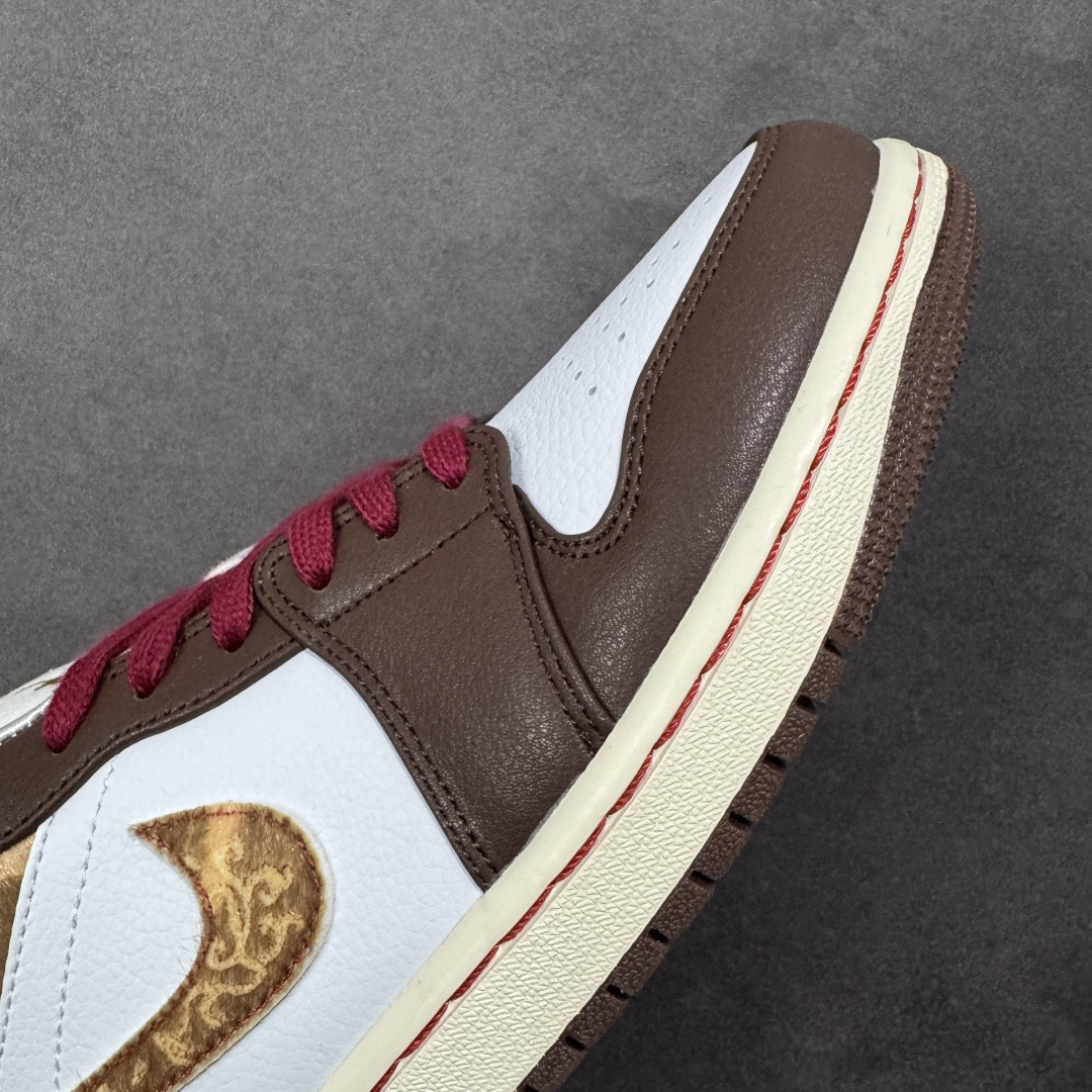 图片[5]-【K版纯原】Air Jordan AJ1 Low 低帮 IO5321-121 全新流水线出品 市场第二梯队最强版 全部原鞋开发 原楦原纸板开发 全鞋电脑针车 原厂内置全掌气垫 原盒内在原标 唯一Zp原版鞋带绑法 免检产品 全新2022版型 全头层皮料 完美零毛边处理 原厂配置全掌气垫 价格定位良心 新配色陆续出货 尺码：36-46-选品中心