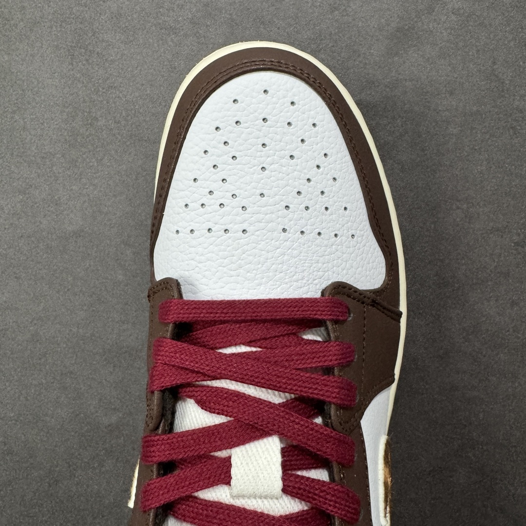 图片[8]-【K版纯原】Air Jordan AJ1 Low 低帮 IO5321-121 全新流水线出品 市场第二梯队最强版 全部原鞋开发 原楦原纸板开发 全鞋电脑针车 原厂内置全掌气垫 原盒内在原标 唯一Zp原版鞋带绑法 免检产品 全新2022版型 全头层皮料 完美零毛边处理 原厂配置全掌气垫 价格定位良心 新配色陆续出货 尺码：36-46-选品中心