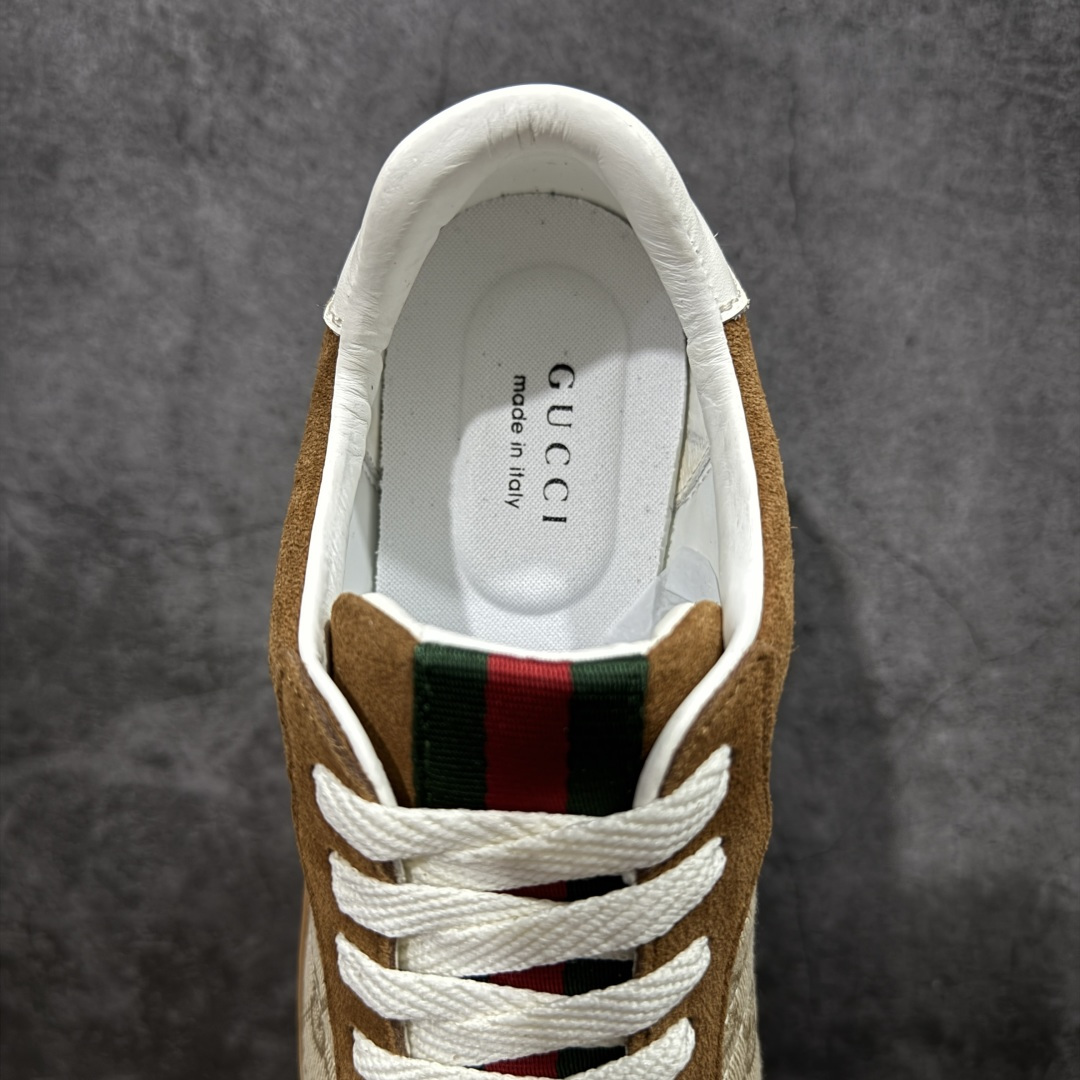 图片[8]-【莞产礼盒版】Gucci ss25 new arrival 情侣款gucci Shift系列全新上市 轻盈设计焕新诠释运动风尚。利落廓形更添自在本色， 行动间彰显精致质感。织带细节宛如一道延绵不绝的饰 带贯穿于整个设计，侧边缝线细节增添点睛之笔~ 水洗效果牛皮鞋面双色Tpu大底 尺码：36-45-选品中心