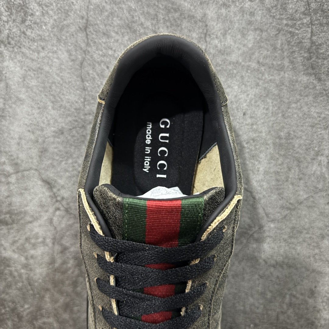 图片[8]-【莞产礼盒版】Gucci ss25 new arrival 情侣款gucci Shift系列全新上市 轻盈设计焕新诠释运动风尚。利落廓形更添自在本色， 行动间彰显精致质感。织带细节宛如一道延绵不绝的饰 带贯穿于整个设计，侧边缝线细节增添点睛之笔~ 水洗效果牛皮鞋面双色Tpu大底 尺码：36-45-选品中心