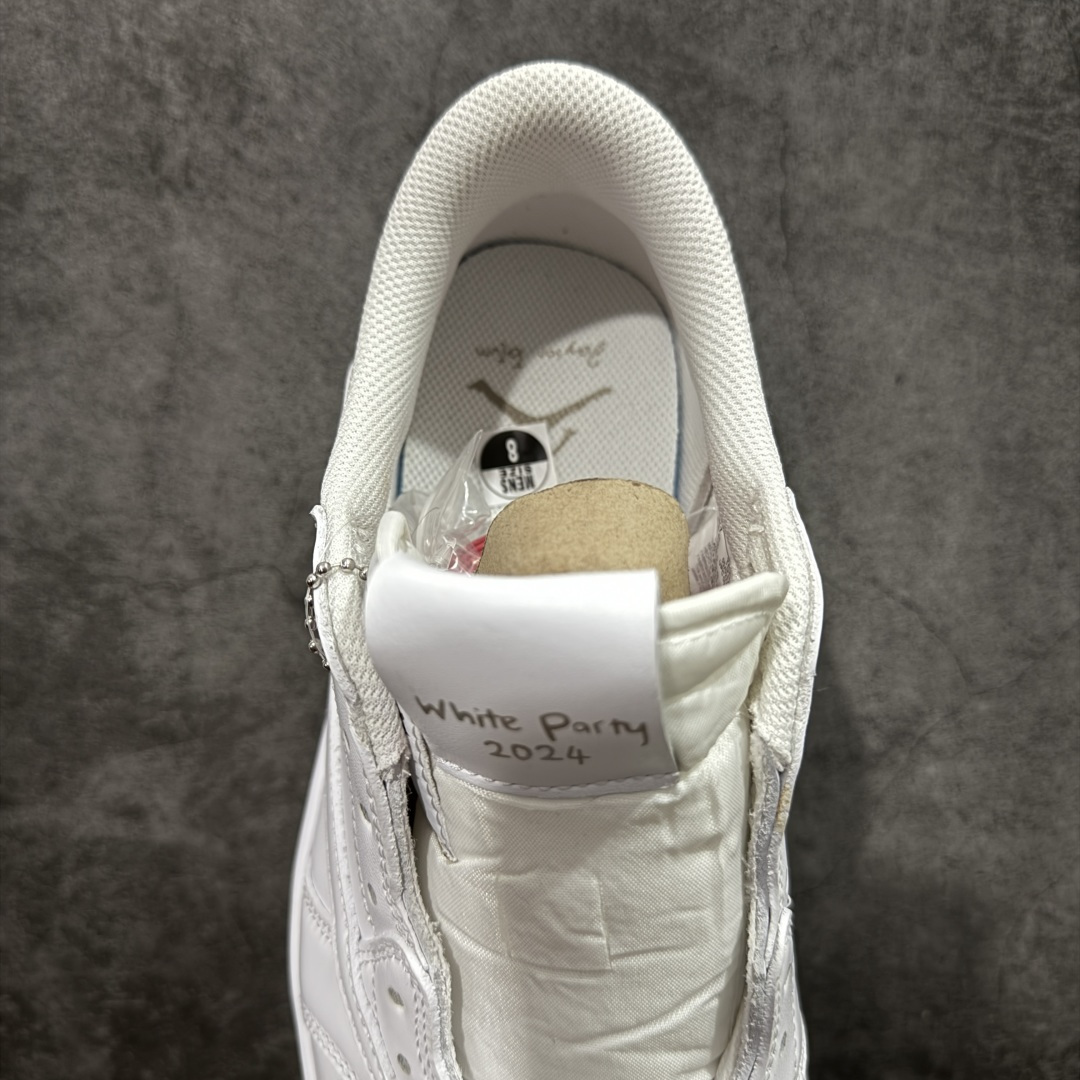 图片[8]-【XE纯原】Travis Scott x Air Jordan AJ1 Low OG SP TS联名倒钩低帮纯白 TD1228-111 原材料偏硬头层皮料 国内一线头部知名大厂出品 高端外贸零售专供品质 版型细节完美 原鞋原楦头纸板开发 原厂防尘纸 极致一眼正品既视感 尺码：36-47.5-选品中心