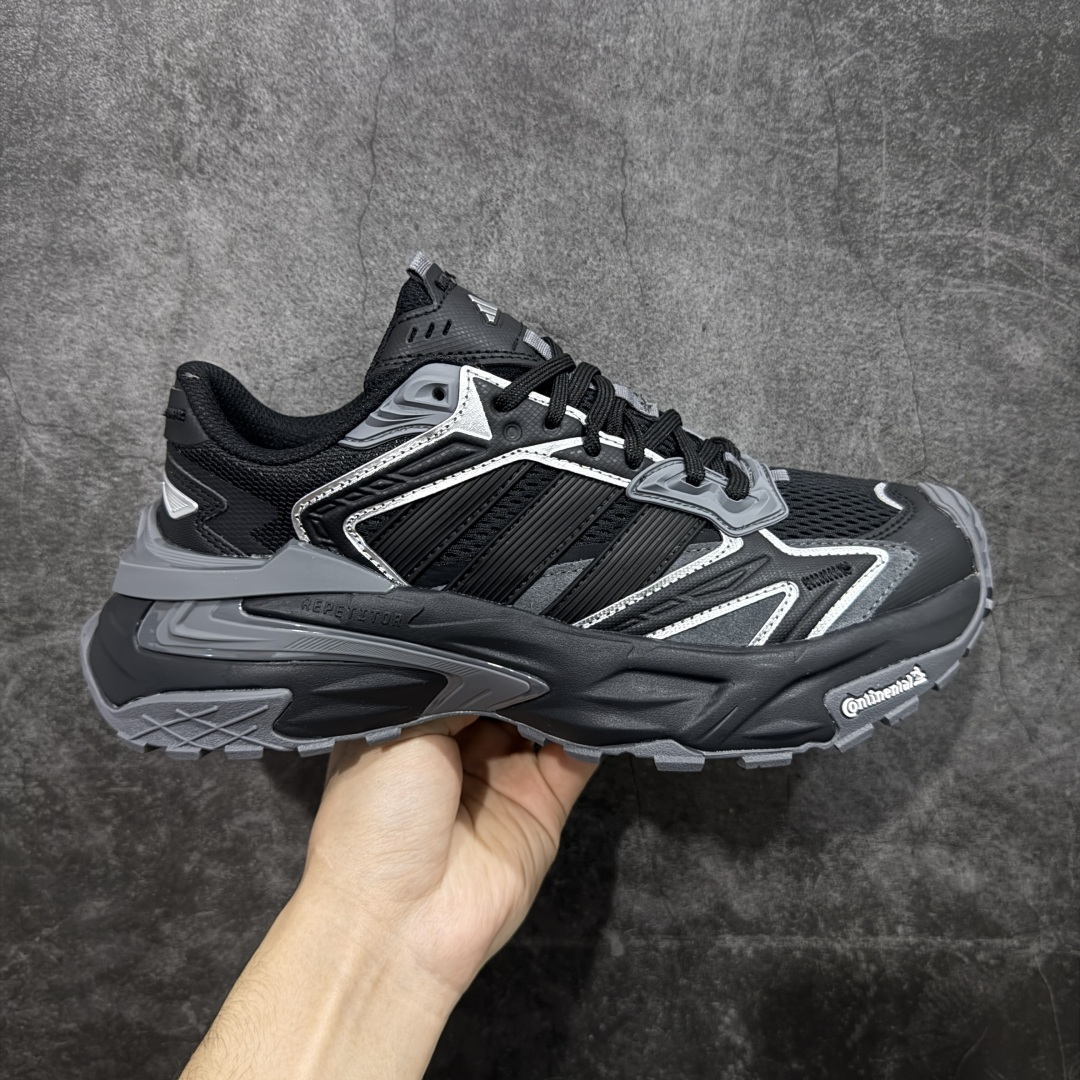 【升级版】Adidas XLG Storm Edge 阿迪复古透气休闲老爹鞋 黑灰 区别先行版 细节品质均有升级 鞋面由三明治网布制成 提供卓越的空气流通性能 中底使用品牌独有的Bounce缓震技术 帮助减少地面对关节的冲击力 提升整体的舒适性 鞋子的设计风格简约大气 同时兼顾功能性和美感 适用于各种场景 货号：JQ1666  尺码：36 36.5 37 38 38.5 39 40 40.5 41 42 42.5 43 44 44.5 45-选品中心