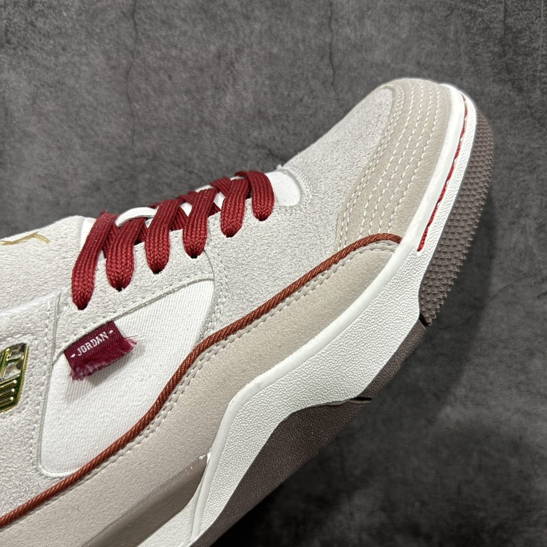 图片[6]-【ZD版本】Jordan FLIGHT COURT 舒适百搭 防滑耐磨 低帮 复古篮球鞋 复古休闲运动文化篮球鞋秉承轻量化的速度型篮球鞋设计思想完成设计，降低重量的同时提升舒适度，中底延续前作使用了分离式后掌可视化 Air Sole气垫。鞋带孔和后跟鞋提以籃网为造型灵感，将篮球运动巧妙融入到鞋款的设计之中，使鞋身整体富有流动性、节奏感和优雅气质。 货号：IQ1107-171 尺码：36 36.5 37.5 38 38.5 39 40 40.5 41 42 42.5 43 44 45 46-选品中心