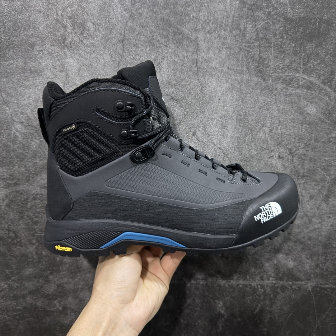 【莞产版本】TNF北面THE NORTH FACE Verto Alpine GORE-TEX® Boots 中帮 舒适 防滑耐磨 低帮 生活休闲鞋 男款 鞋底采用Vibram黄金大底 专门为鞋底设计的橡胶以出色的耐磨性 良好的防滑性或得不少户外运动爱好者的喜欢 专业户外登山品牌（北面）The North Face自1966年创立，由两位热爱登山徒步的年轻登山者于美西旧金山开创，不断透过研发与创新，并且将最先进的技术结合在服装与鞋款设计，生产多种外型帅气且专业能力非常强的户外运动装备而备受欢迎 尺码：40 41 42 43 44 45-选品中心