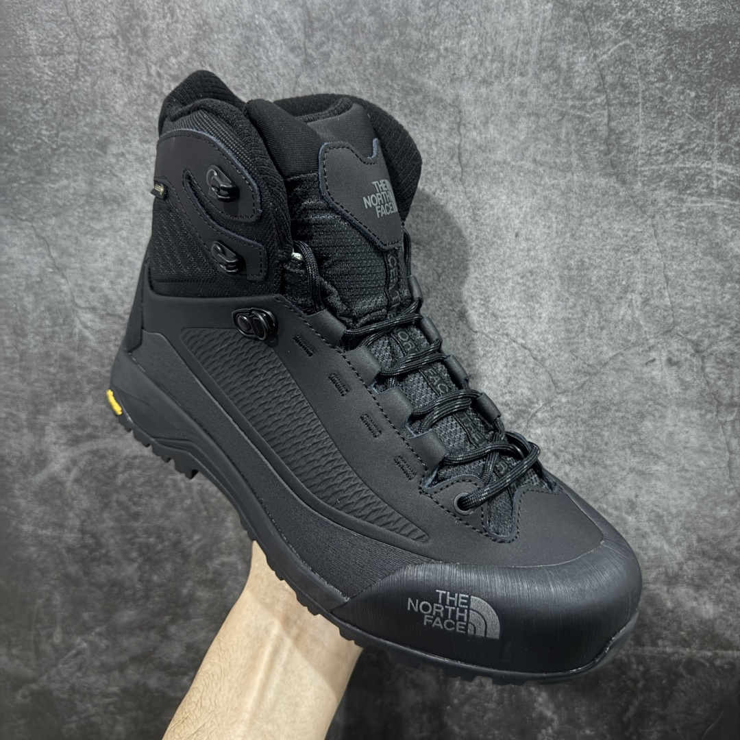 图片[3]-【莞产版本】TNF北面THE NORTH FACE Verto Alpine GORE-TEX® Boots 中帮 舒适 防滑耐磨 低帮 生活休闲鞋 男款 鞋底采用Vibram黄金大底 专门为鞋底设计的橡胶以出色的耐磨性 良好的防滑性或得不少户外运动爱好者的喜欢 专业户外登山品牌（北面）The North Face自1966年创立，由两位热爱登山徒步的年轻登山者于美西旧金山开创，不断透过研发与创新，并且将最先进的技术结合在服装与鞋款设计，生产多种外型帅气且专业能力非常强的户外运动装备而备受欢迎 尺码：40 41 42 43 44 45-选品中心