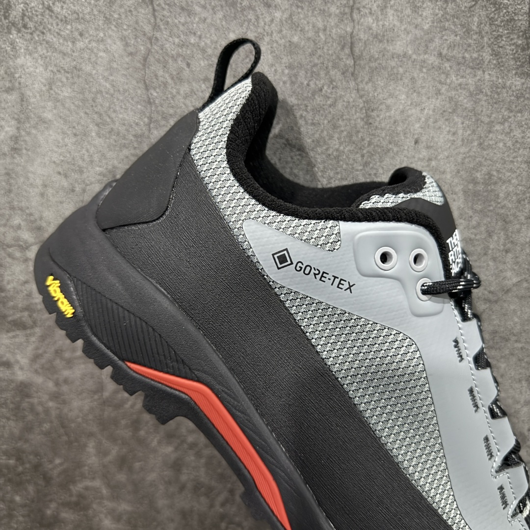 图片[7]-【莞产版本】TNF北面THE NORTH FACE Verto Alpine GORE-TEX® 舒适 防滑耐磨 低帮 生活休闲鞋 男款 鞋底采用Vibram黄金大底 专门为鞋底设计的橡胶以出色的耐磨性 良好的防滑性或得不少户外运动爱好者的喜欢 专业户外登山品牌（北面）The North Face自1966年创立，由两位热爱登山徒步的年轻登山者于美西旧金山开创，不断透过研发与创新，并且将最先进的技术结合在服装与鞋款设计，生产多种外型帅气且专业能力非常强的户外运动装备而备受欢迎 尺码：40 41 42 43 44 45-选品中心